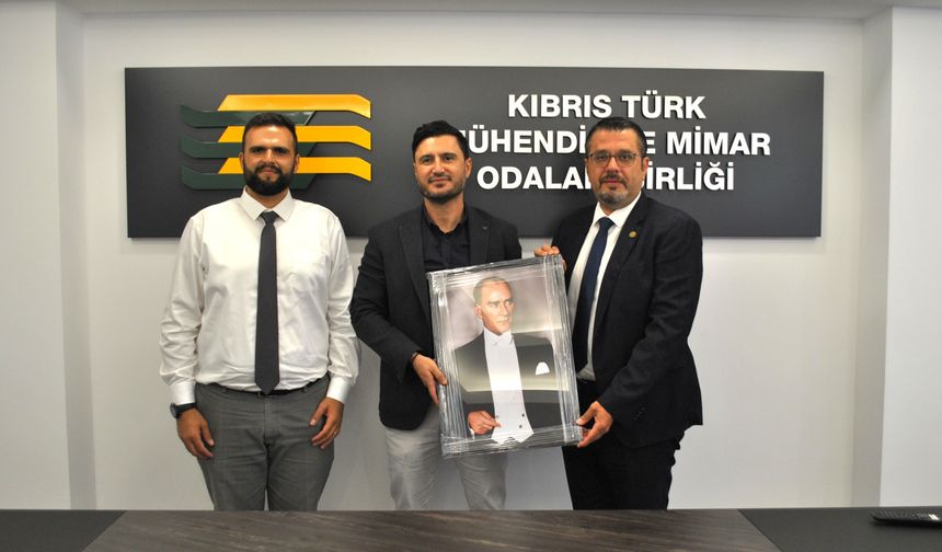 BAU Kıbrıs ile KTMMOB işbirliği olanaklarını değerlendirdi