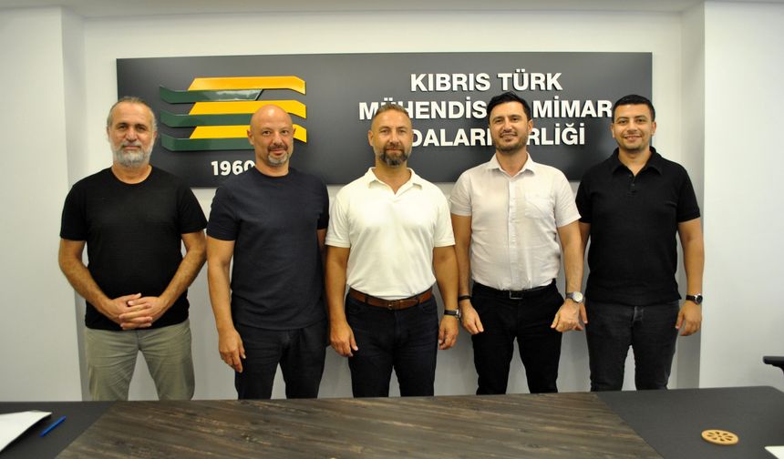 KTÖS'ten KTMMOB'ye ziyaret