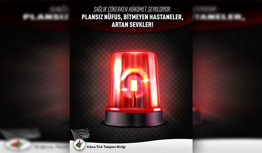 KTTB sağlıktaki sevkleri eleştirdi: "Harcamalar kamuoyuyla paylaşılmalı"