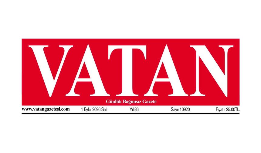 VATAN Manşet - 1 Eylül 2026