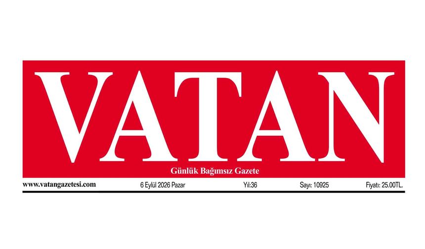 VATAN Manşet - 6 Eylül 2026