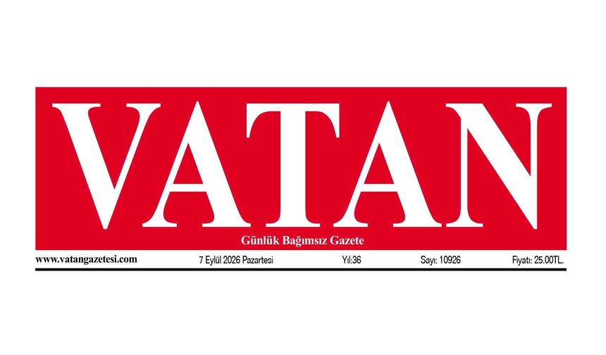 VATAN Manşet - 7 Eylül 2026