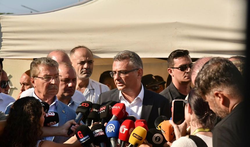 Erhürman: “TCG Alemdar Türkiye'den geldi.. Gemiye ulaşıldı. Çalışmalar 24 saat esasıyla devam ediyor”