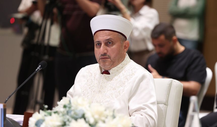 Din İşleri Başkanı Moral KKTC'yi Bakü’de temsil etti