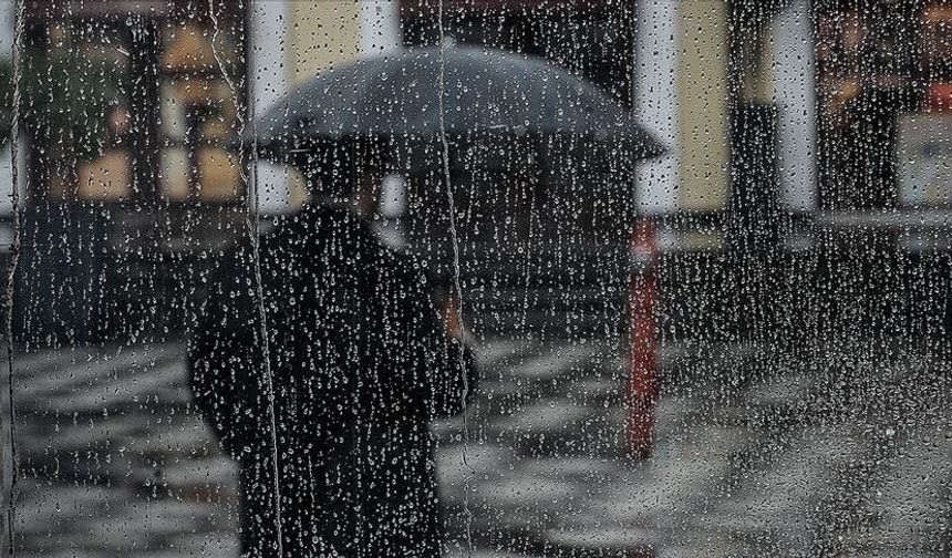 Yarından cumartesine kadar yer yer sağanak bekleniyor
