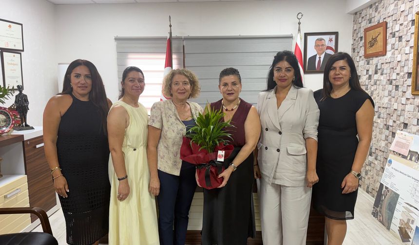 İKD heyeti Yeniboğaziçi Belediye Başkan Vekili Beyköylü’yü ziyaret etti
