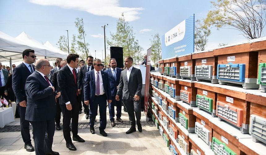 “KKTC Arıcılığının Geliştirilmesi Kırsal Kalkınma Projesi-Kovan Dağıtım Töreni” yapıldı…