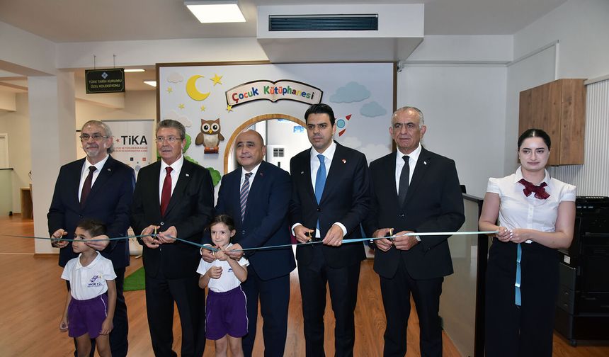 Atatürk Öğretmen Akademisi Kütüphane Modernizasyonu ve Çocuk Kütüphanesi Projesi hizmete girdi