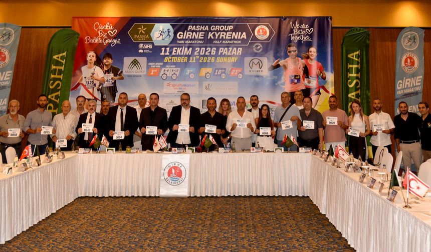 Girne yarı maratonu 11 Ekim'de.. Geliri, deniz faciasında hayatını kaybedenlerin ve kayıpların ailelerine aktarılacak
