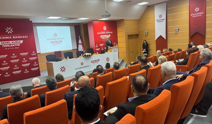 Kalkınma Bankası Olağan Genel Kurulu yapıldı