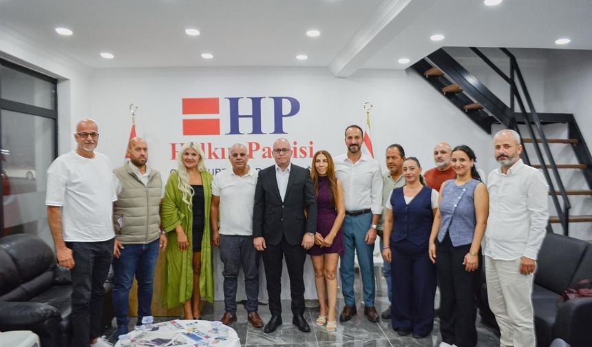 CTP Güzelyurt İlçesi, Halkın Partisi Güzelyurt İlçesi’ni ziyaret etti