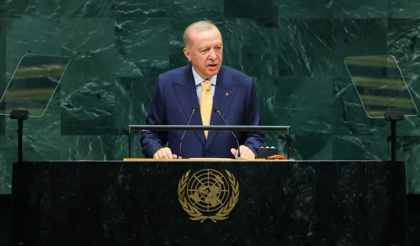 Erdoğan, BM Genel Kurulu’nda Uluslararası Topluma KKTC Çağrısı: “Dünyaya KKTC'yi tanımaya davet ediyorum”