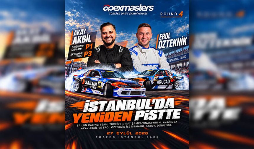 Akbil ve Özteknik Türkiye Drift Şampiyonası’nda yarışacak