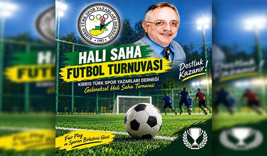 KTSYD Omaç Başat Halı Saha Basın Futbol Turnuvası 6 Ekim’de başlıyor