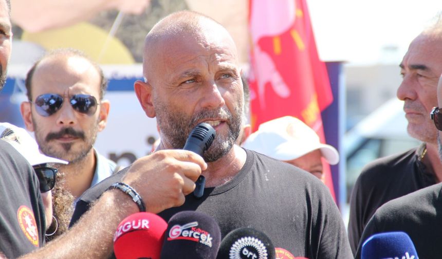 El-Sen grevi 5'inci gününde...Tuğcu: “Dört sendika El-Sen’e fiziki destek verecek”