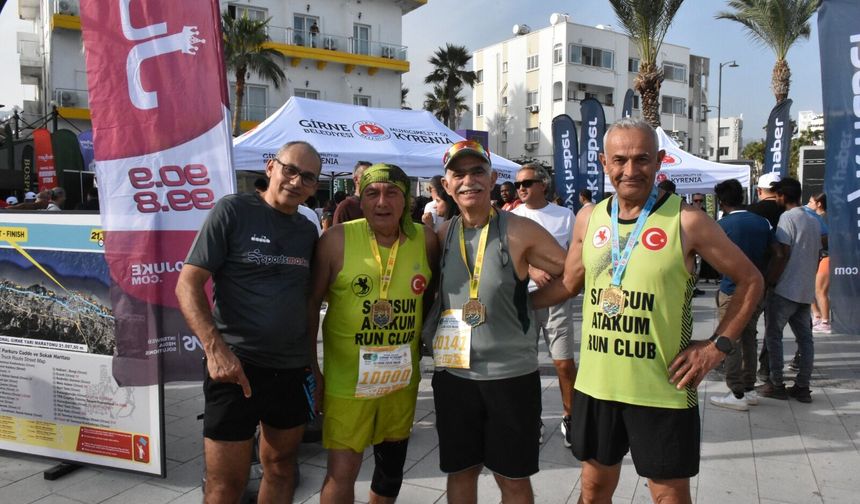 Pasha Group Girne Yarı Maratonu tamamlandı