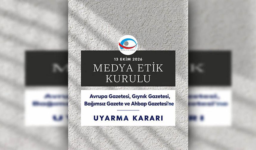 Medya Etik Kurulu’ndan dört gazeteye kaynaksız fotoğraf kullanımı uyarısı