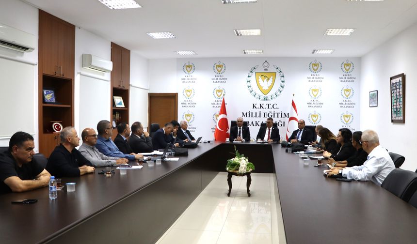 "DAÜ İstişare ve Eşgüdüm Komisyonu" toplantısı Milli Eğitim Bakanlığı’nda yapıldı