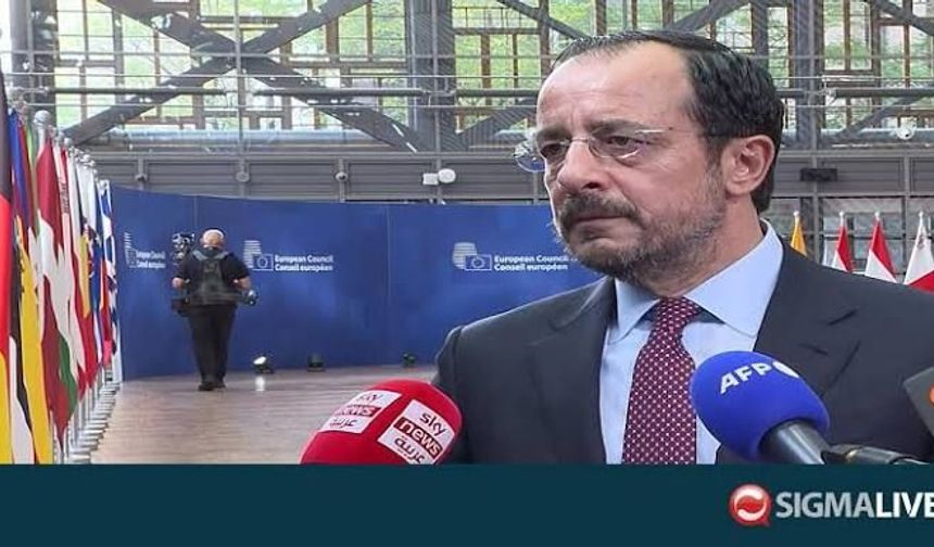 Hristodulidis: "Avrupa Birliği Türkiye ile müzakerelerin yeniden başlamasını ele alacak"