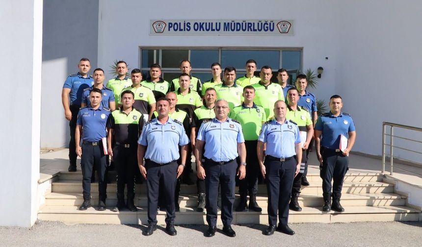 Polis okulunda hizmet içi eğitimlere devam ediliyor