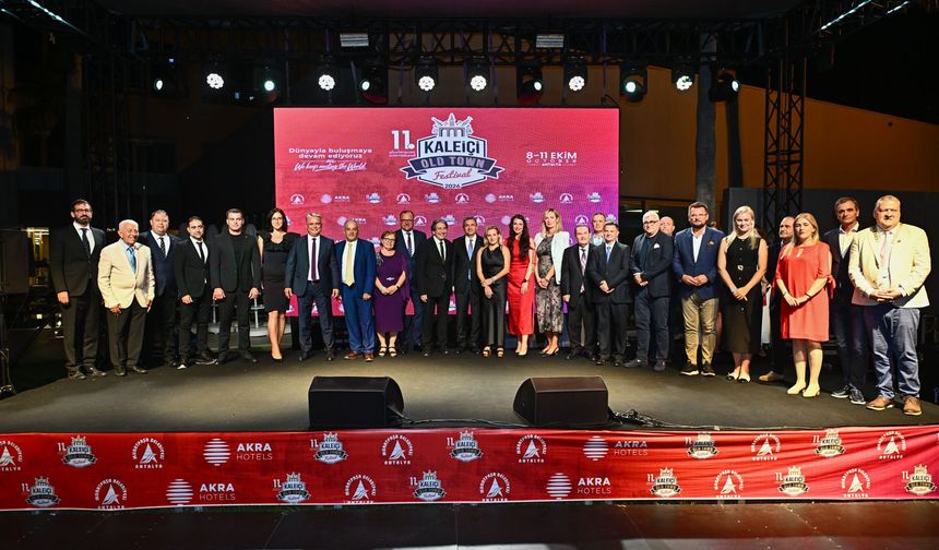 Gazimağusa Belediyesi, Antalya’da Kaleiçi Old Town Festivali’ne katıldı