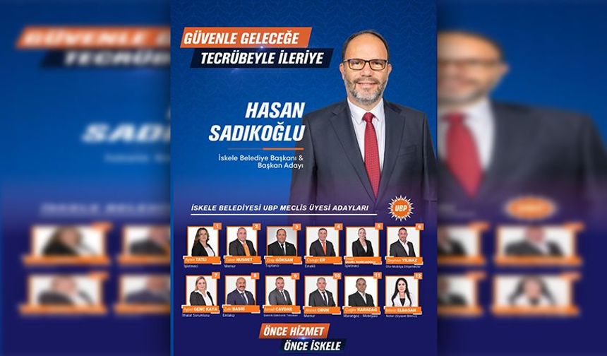 UBP İskele Belediye Meclis üyesi adayları açıklandı