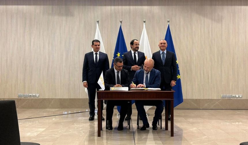 ENI ile Güney Kıbrıs arasında "Kronos" yatağıyla ilgili anlaşma imzalandı