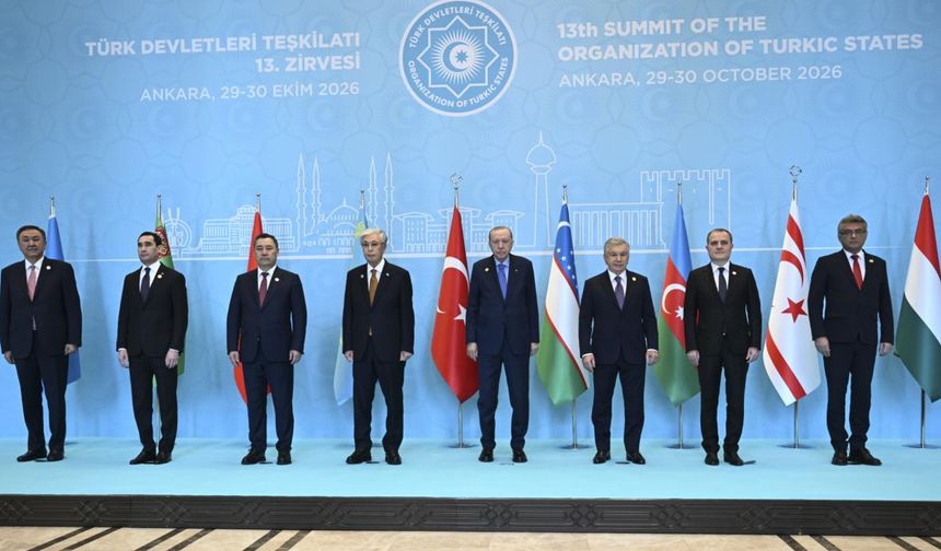 TDT 13. Zirvesi Ankara Bildirisi yayımlandı... Kıbrıs Türk halkının özden gelen haklarına destek belirtildi