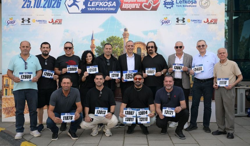 KTSYD’den Ülker Lefkoşa Yarı Maratonu’na destek