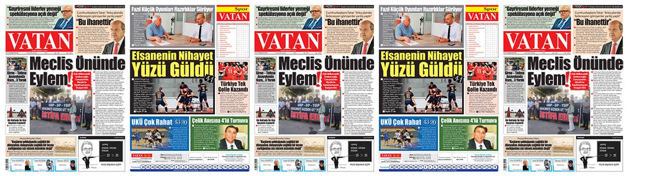 VATAN Manşet - 12 Ekim 2024