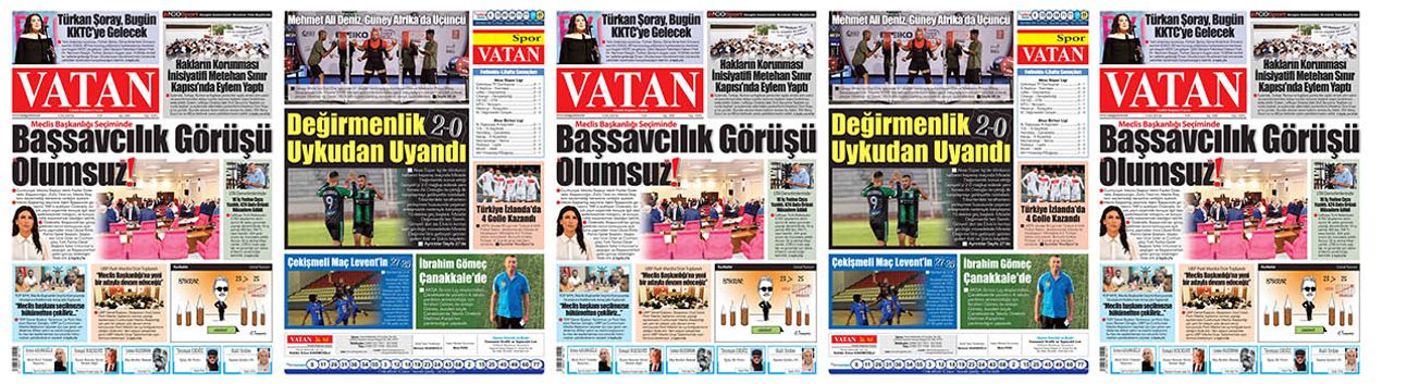 VATAN Manşet - 15 Ekim 2024