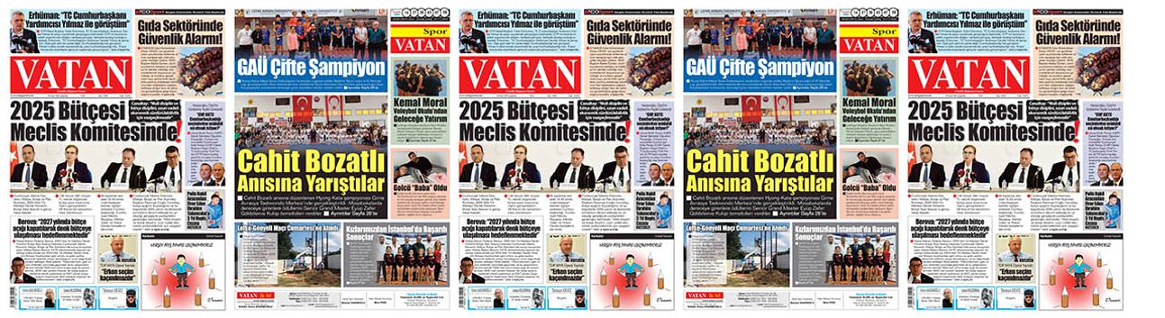 VATAN Manşet - 20 Kasım 2024