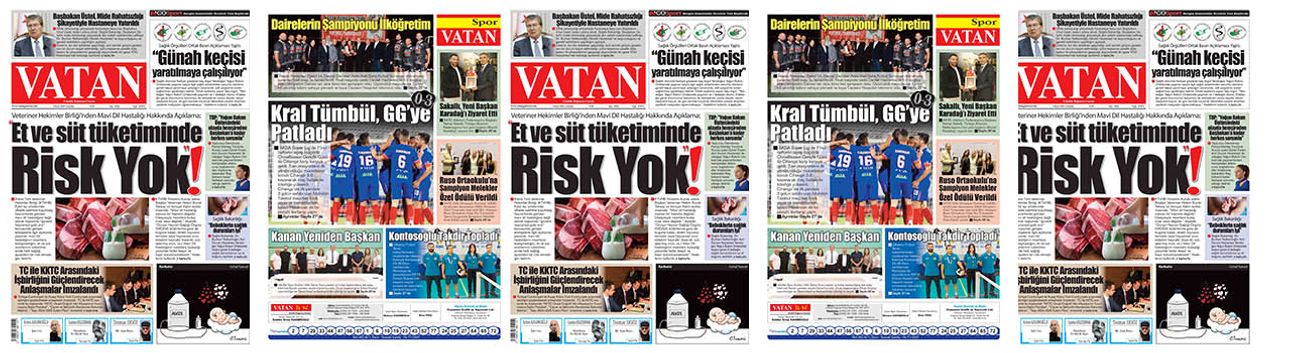 VATAN Manşet - 2 Kasım 2024