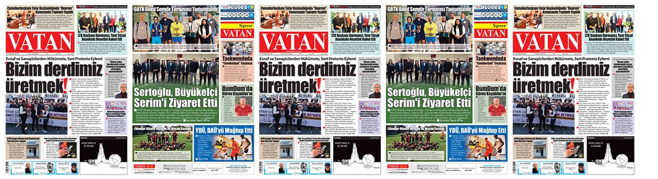 VATAN Manşet - 21 Kasım 2024