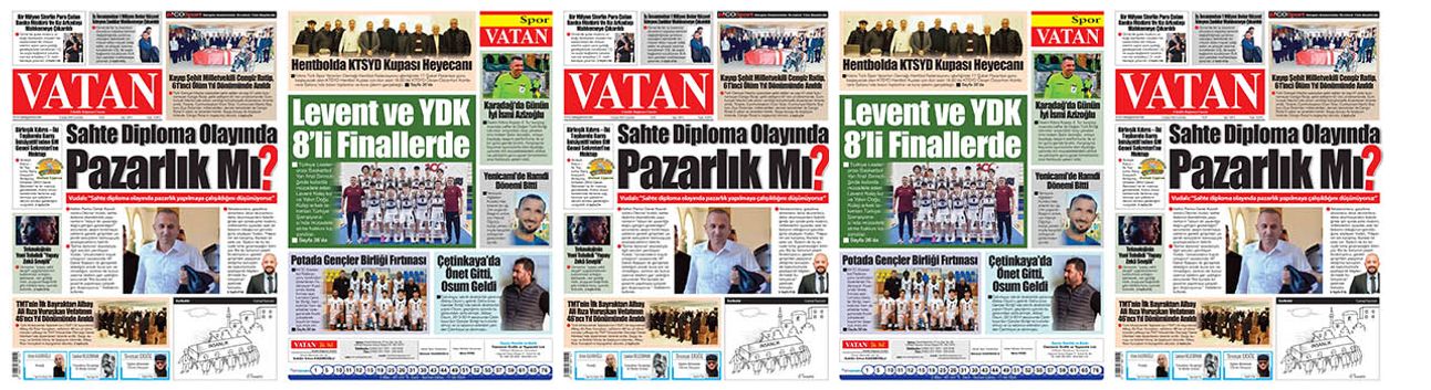 VATAN Manşet - 15 Şubat 2025