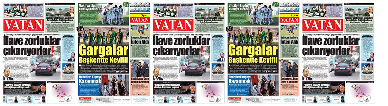 VATAN Manşet - 17 Şubat 2025