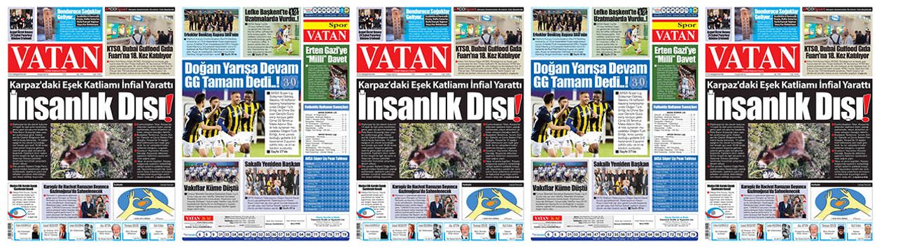 VATAN Manşet - 18 Şubat 2025