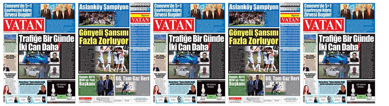 VATAN Manşet - 17 Mart 2025