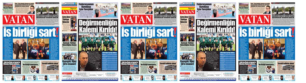 VATAN Manşet - 18 Mart 2025