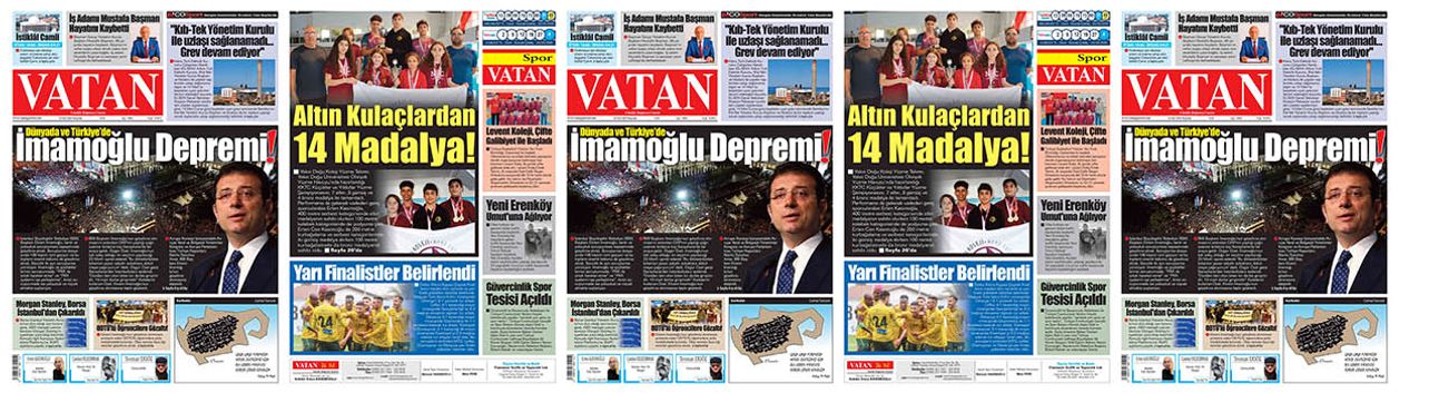 VATAN Manşet - 20 Mart 2025