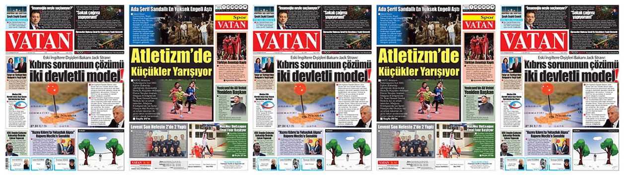 VATAN Manşet - 21 Mart 2025