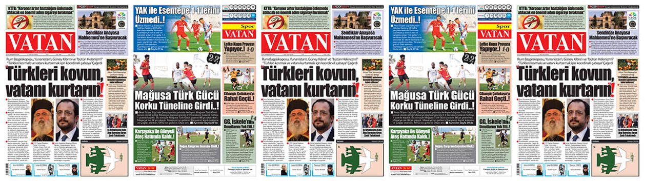 VATAN Manşet - 21 Nisan 2025