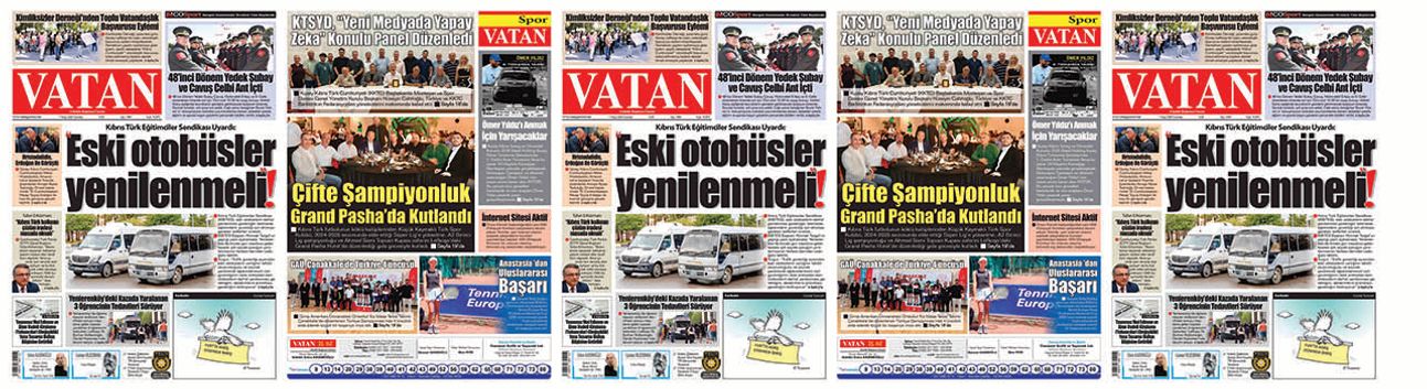 VATAN Manşet - 17 Mayıs 2025