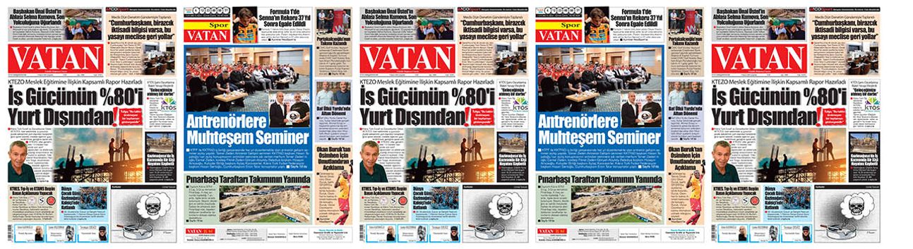 VATAN Manşet - 4 Haziran 2025