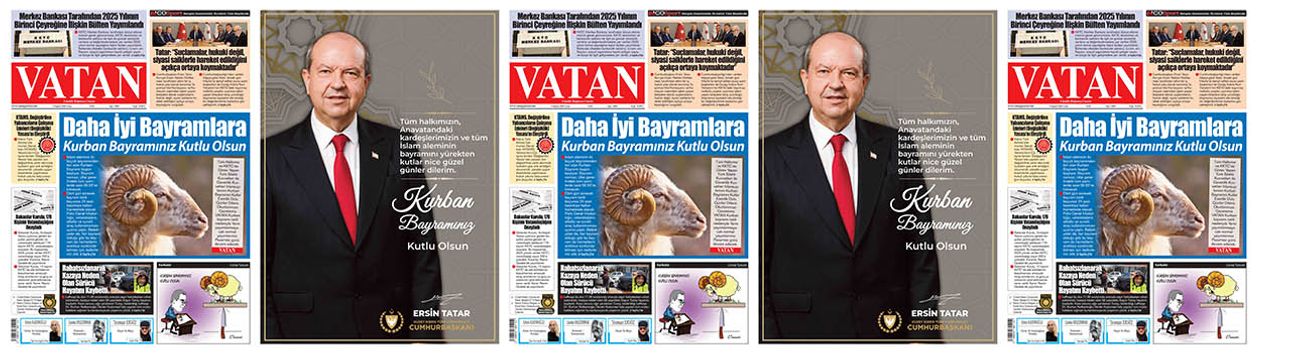 VATAN Manşet - 6 Haziran 2025