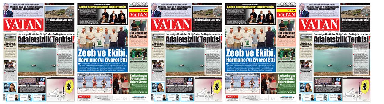VATAN Manşet - 11 Haziran 2025