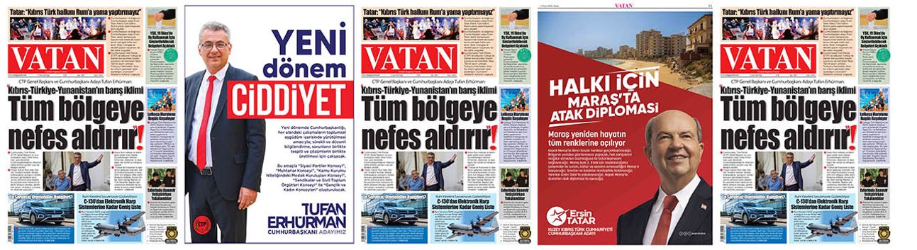 VATAN Manşet - 12 Ekim 2025