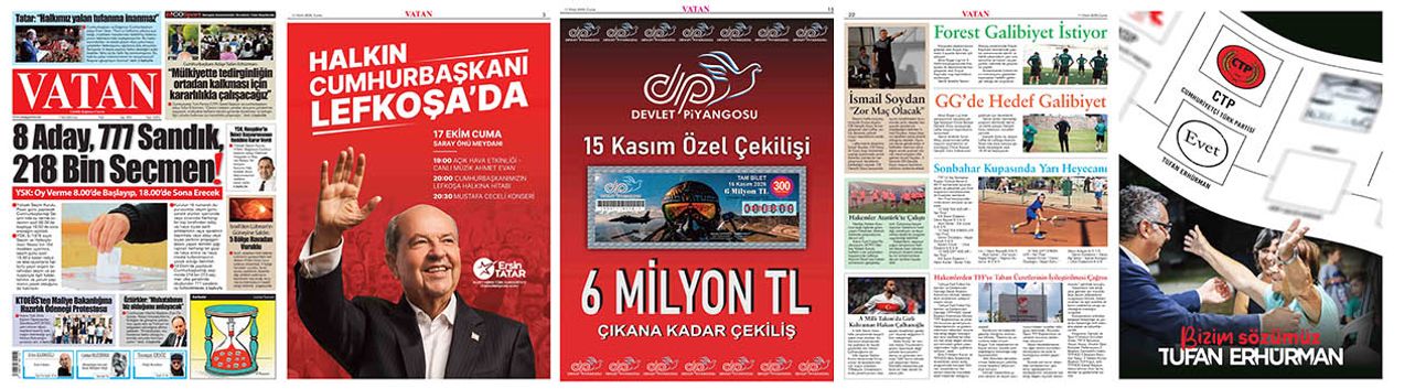 VATAN Manşet - 17 Ekim 2025