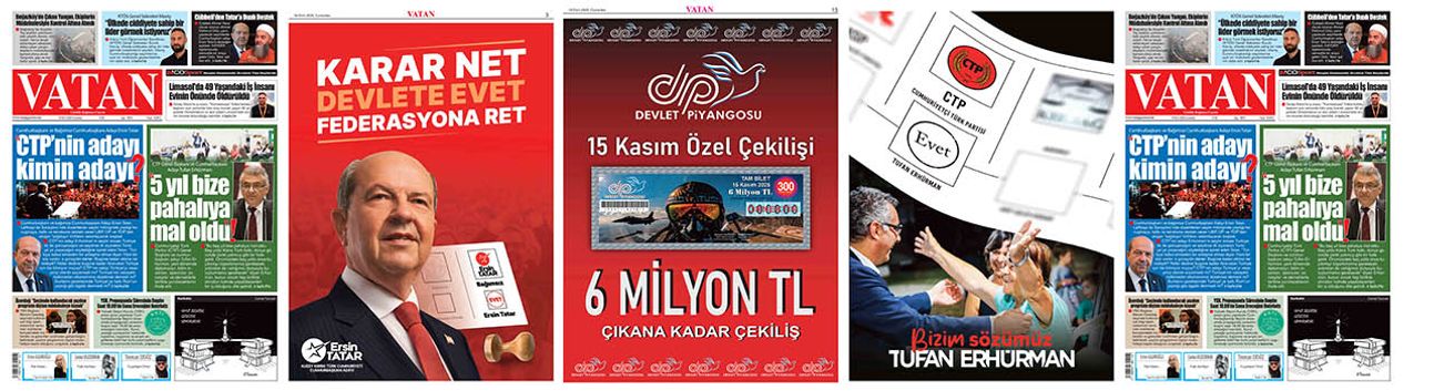 VATAN Manşet - 18 Ekim 2025