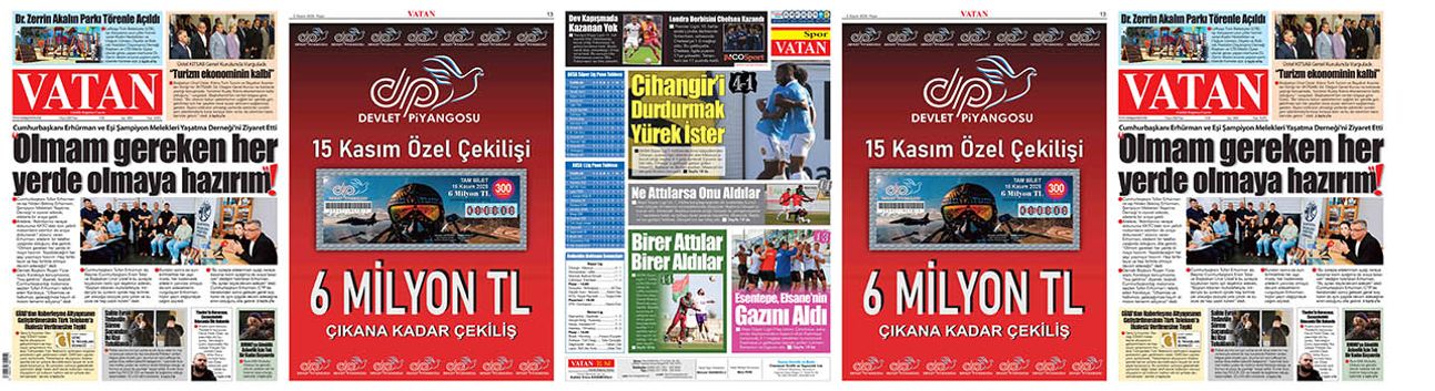 VATAN Manşet - 2 Kasım 2025